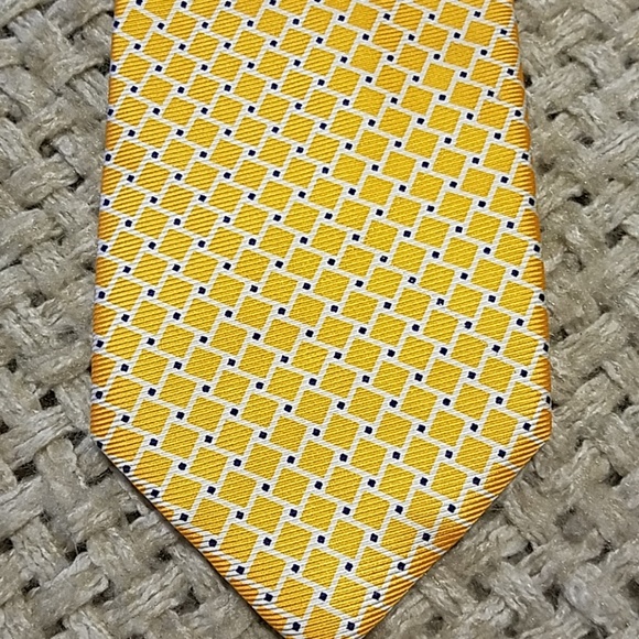 JOS A Bank Yellow executive collection tie - Picture 2 of 4